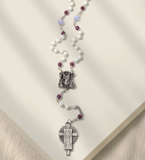 Shroud of Turin Rosary by Ghirelli
