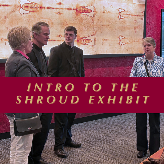 Intro to Shroud of Turin Exhibit with replica
