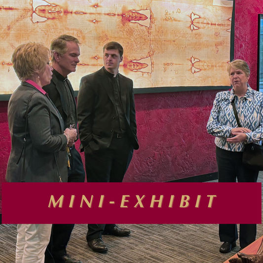Shroud of Turin Mini-Exhibit replica
