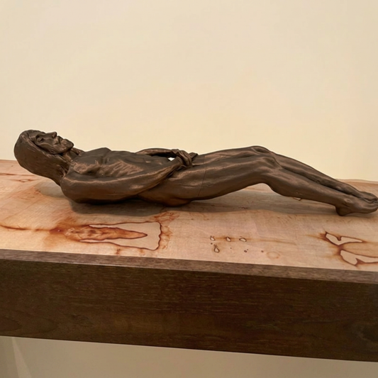 3D Corpus 20" Sculpture with Shroud of Turin Replica in Keepsake Box
