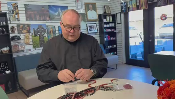 Fr. Steve Kunkel Makes Rosaries